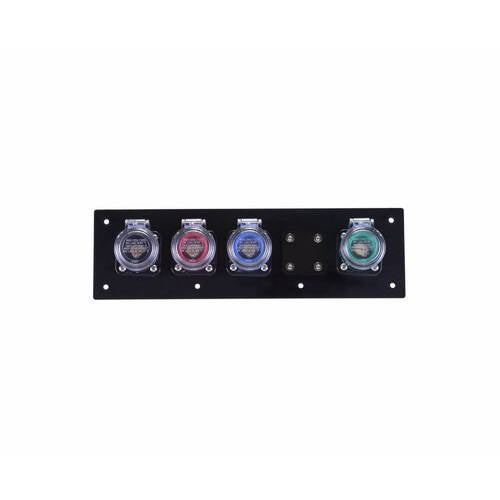 Power Assemblies 400 Amp Female Double Set Screw 4 Position CAM Lock Panel