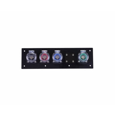 Non-Metallic 400 Amp Male Threaded Post 4 Position CAM Lock Panel
