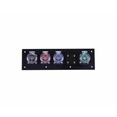 Power Assemblies 400 Amp Female Double Set Screw 4 Position CAM Lock Panel