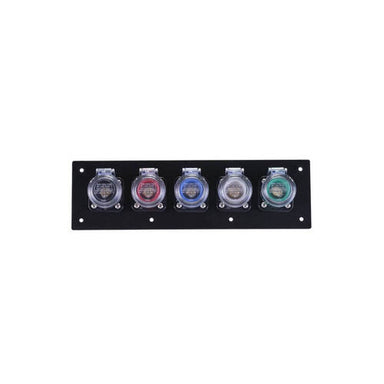 Power Assemblies 400 Amp Female Double Set Screw 5 Position CAM Lock Panel