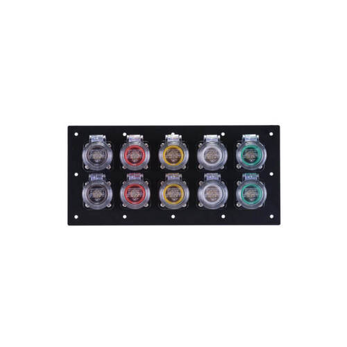 Power Assemblies 800 Amp Male Threaded Post 10 Position CAM Lock Panel