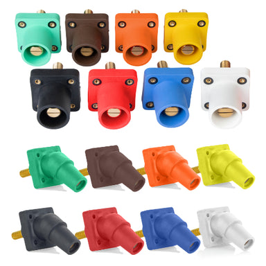 Series 16 Panel Mounted Camlock (Set of 5), Threaded Post