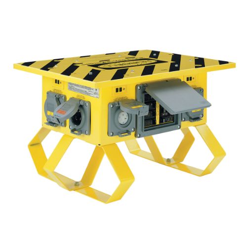Hubbell Straight Blade Single Phase Spider Portable Power Boxes