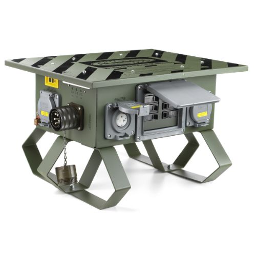 Hubbell Class “L” Straight Blade Spider II Temporary Distribution Box