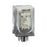 Schneider Electric 8501KPR12P14V20 8 Pin Plug In Relay, 2 poles, 120 VAC coil, pilot light, 2CO