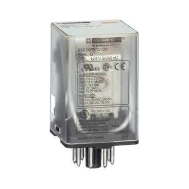 Square D 8 and 11 Pin Plug In Relay
