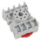 Schneider Electric 8501NR51 8 Pin Relay Socket, tubular, single tier, for 8501K relays
