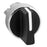 Schneider Electric  Square D Harmony 22mm Selector Switch Operating Head Push Button - Black