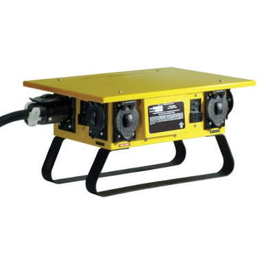 Hubbell Portable Power Boxes with twist lock or straight blade