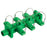 Hubbell Wiring Device-Kellems HBL7DBGN Series 16 Distribution Block ( 1 Male - 6 Females) - Green