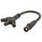 Hubbell Wiring Device-Kellems HBLM3FSBK Series 16 Soft 3-Fer Device,Male to Fem/Fem/Fem-Black