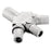 Hubbell Wiring Device-Kellems Series 16 3-Fer Tri-Taps Device, Male to Female/Female/Female - White Wire Connectors