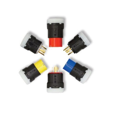 30 Amps Color Coded Locking Devices, 2 Pole 3 Wire