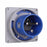Arrow Hart Inlet Pin&Sleeve 100A 250V 2P3W White  Blue