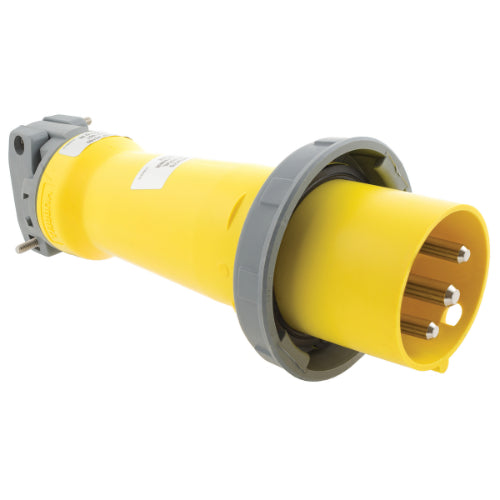 Arrow Hart Plug Pin&Sleeve 20A 125V 2P3W White  Yellow