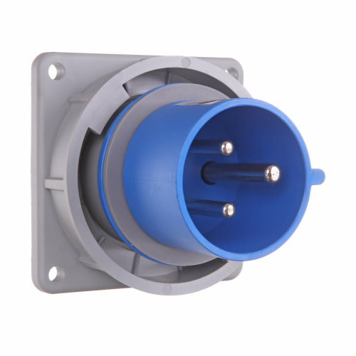 Arrow Hart Inlet Pin&Sleeve 30A 250V 2P3W White  Blue