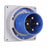 Arrow Hart Inlet Pin&Sleeve 100A250V 3PH 3P4W White  Blue