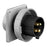 Inlet Pin&Sleeve 20A 600V 3PH 3P4W WhiteBlack