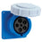 Arrow Hart Receptacle Pin&Sleeve 30A 250V 3PH 3P4W White Blue