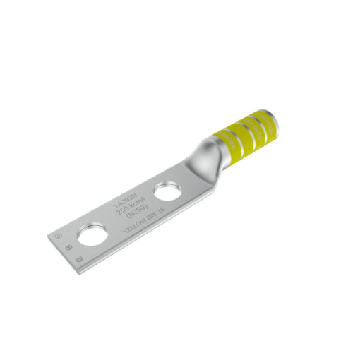 250 Kcmil Two Hole Uninsulated Copper Compression Terminal