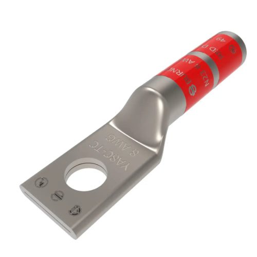 8 AWG Uninsulated Copper Compression Terminal