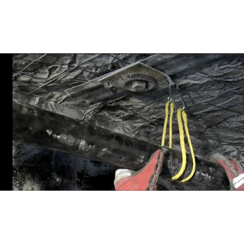 Rope Hanger 96  Long, .208 Hook, Galvanized Steel - 100 Pack