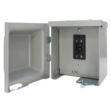 Outdoor GFCI Box, 20A 120V Multiple 5-20R Configurations
