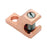 Copper Lay-in Lug, 14-4 AWG, #10 Stud