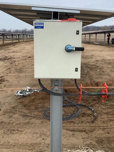 Solar Powered Combiner Box