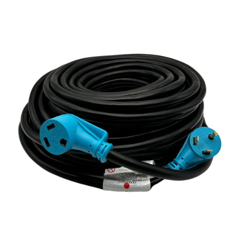 30A Extension Cord for RV/EV Straight Blade, 100 Feet Long