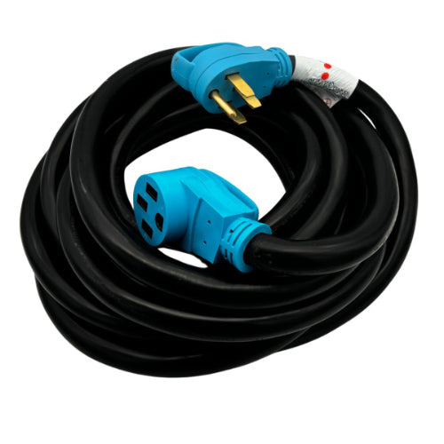 50A Extension Cord for RV/EV Straight Blade, 30 Feet Long