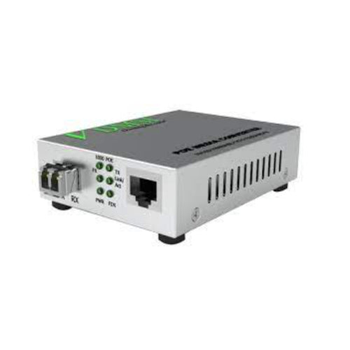 10/100/1000Mbpa Media Converters with SFP (LC) Connector Type