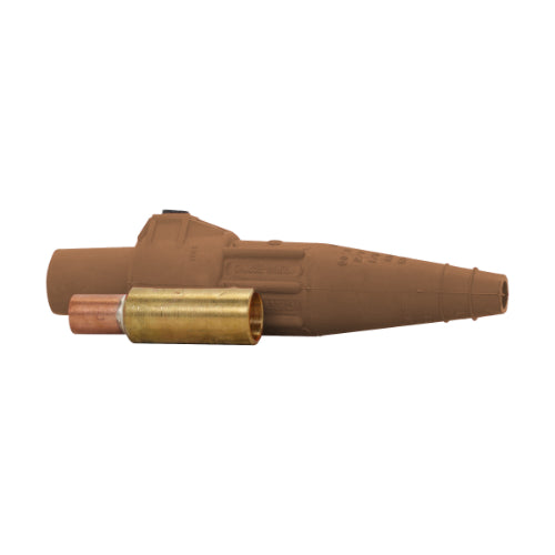 E-Z1016 Female Plug Crimp #2 To #1 Brown