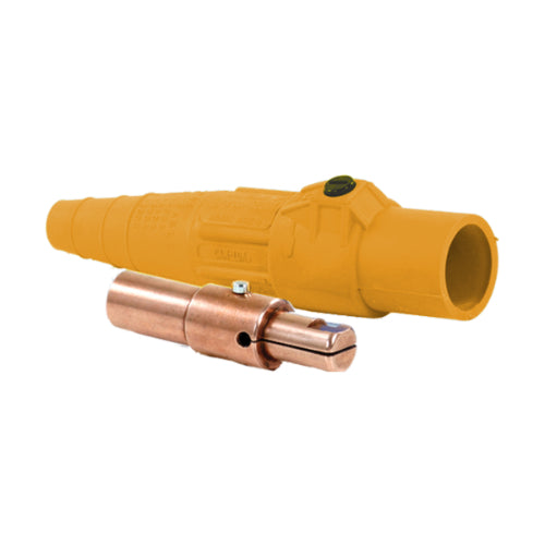 E-Z1016 Male Plug Crimp 3/0 To 4/0 Orange