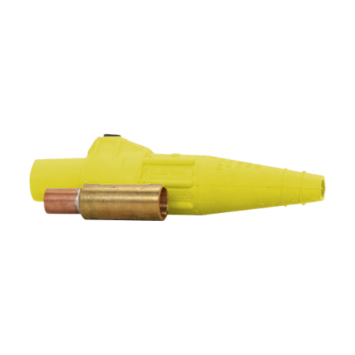 E-Z1016 Female Plug Crimp #2 To #1 Yellow