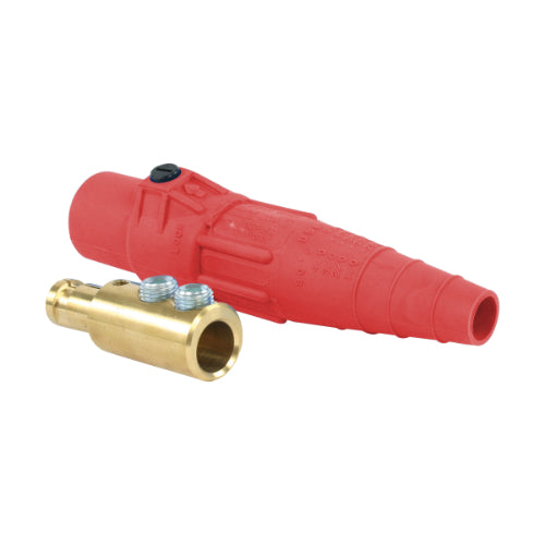 Plug Double Set Screw Non-vulcanized Male2/0 TO 4/0 -RD