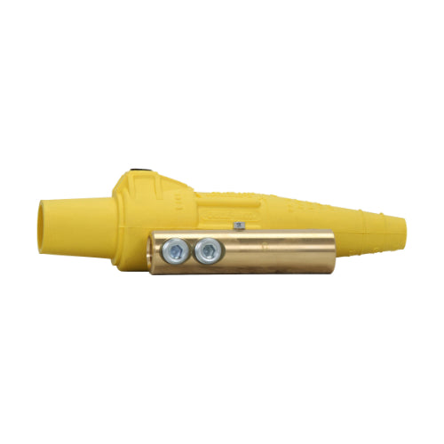 400A,Inline Connector,Double Set Screw,600V,YL,Female,#2-2/0