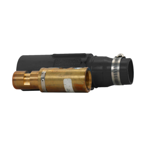 E1017 Male Plug Double Set Screw350-500MCM Black
