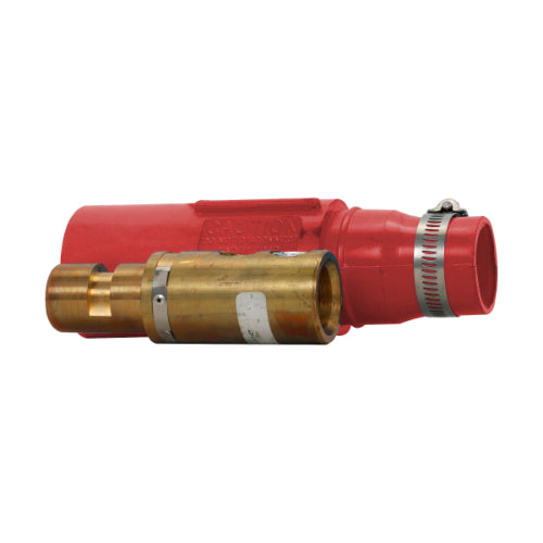 E1017 Male Plug Double Set Screw350-500MCM Red