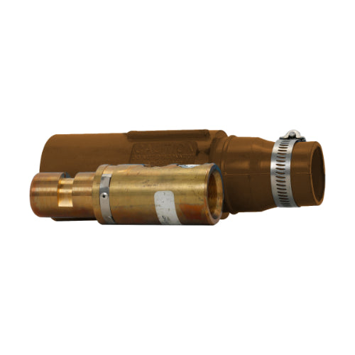 E1017 Male Plug Double Set Screw350-500MCM Brown