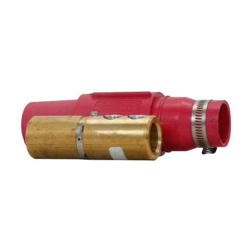E1017 Female Plug Double Set Screw350-500MCM Brown