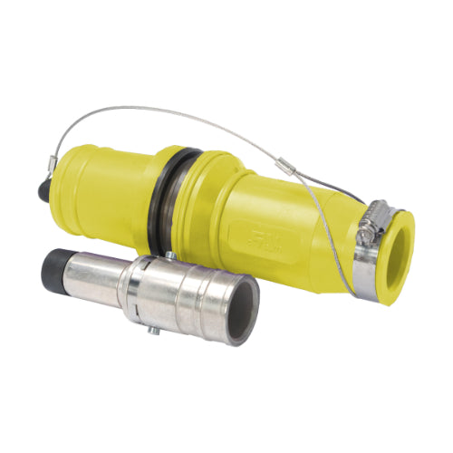E1049 Male Plug 777MCM Crimp/Solder Yellow