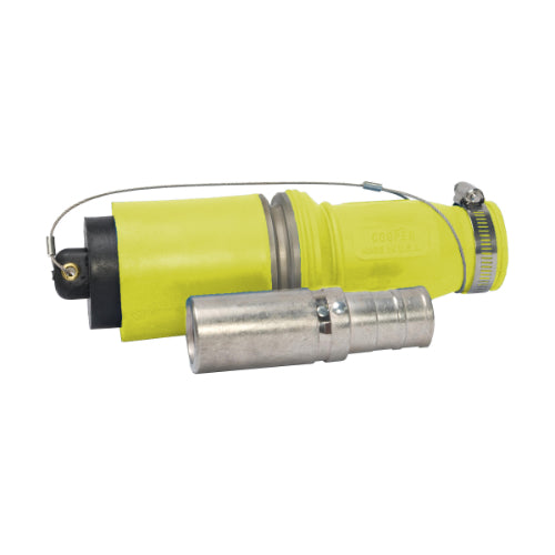 E1049 Female Plug 444MCM Crimp/Solder Yellow