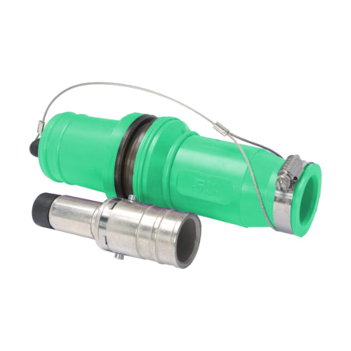 E1049 Male Plug 777MCM Crimp/Solder Green