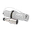E1049 Male Plug 777MCM Crimp/Solder White