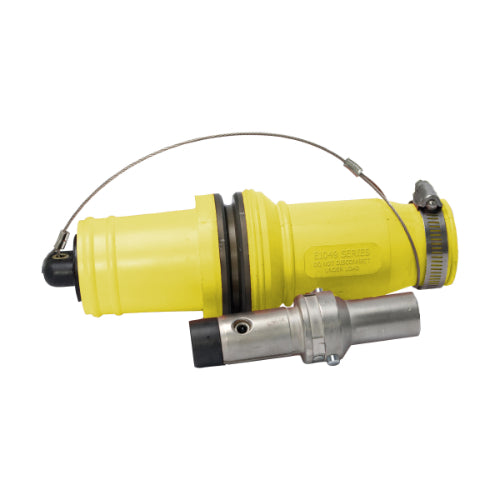 Roughneck Complete Male Standard Connector, 313 MCM, Yellow