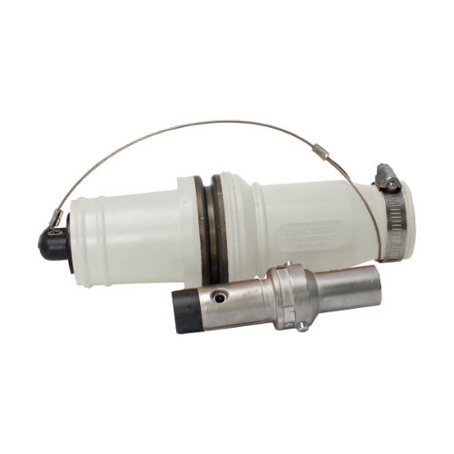 Roughneck Complete Male Standard Connector, 313 MCM, White