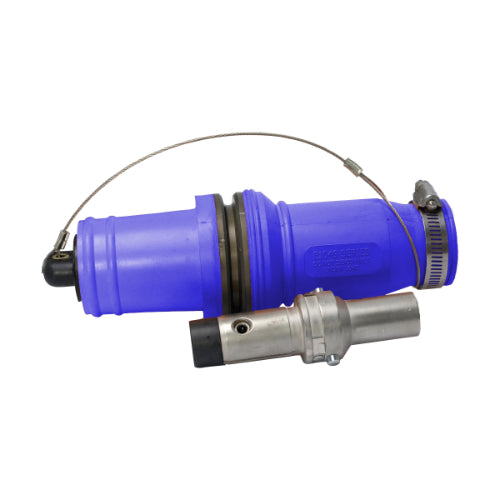 Roughneck Complete Male Standard Connector, 313 MCM, Blue