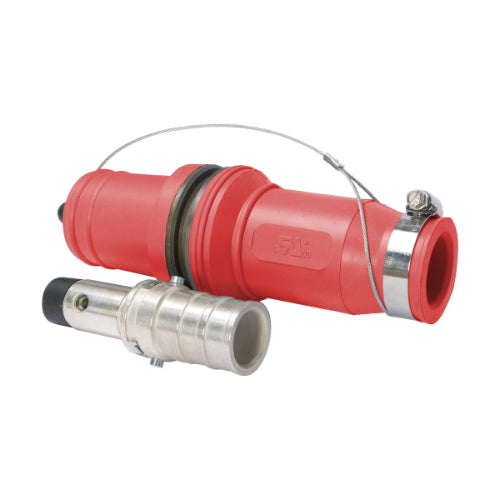 E1049 Male Plug 535MCM Crimp/Solder Red