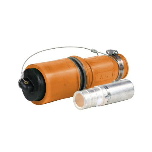 E1049 Female Plug 646MCM Crimp/Solder Orange